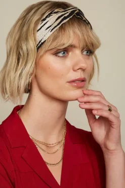 King Louie Vintage Accessoires<Twist Hairband Kallina Golden Brown