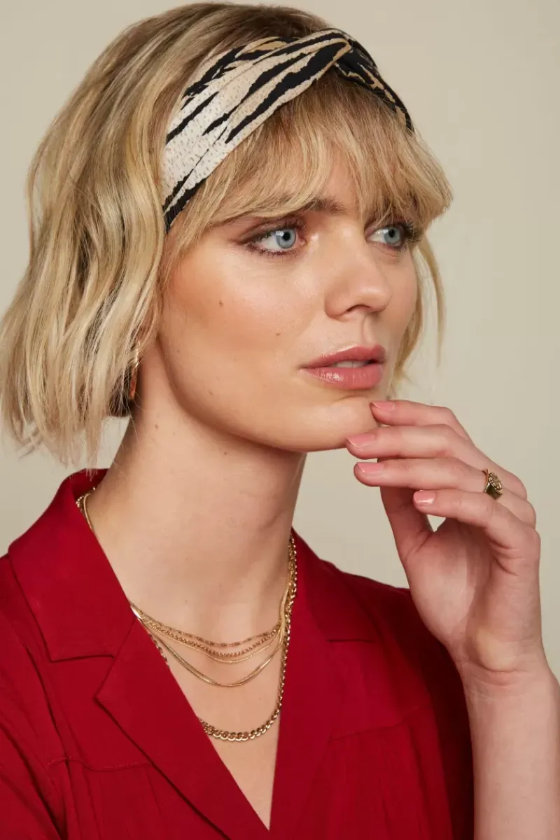 King Louie Vintage Accessoires<Twist Hairband Kallina Golden Brown