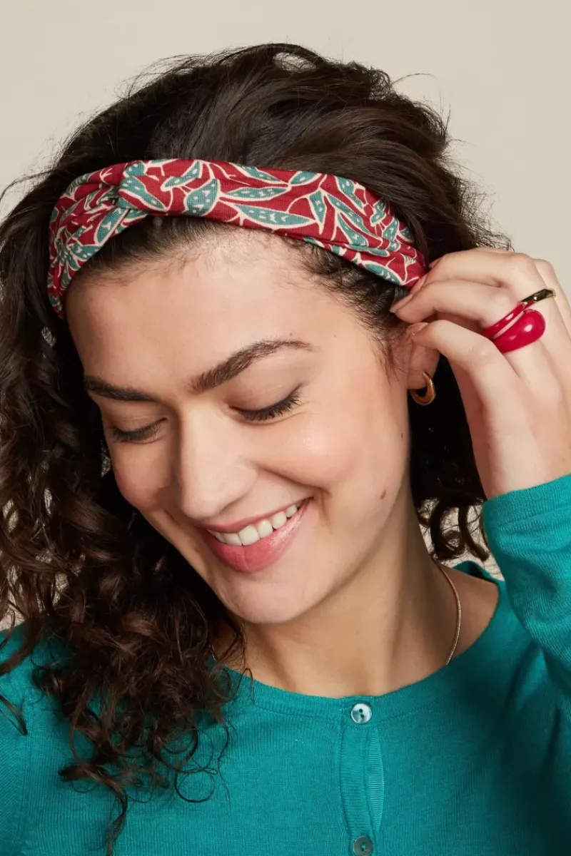 King Louie Vintage Accessoires<Twist Hairband Pereira Chili Red
