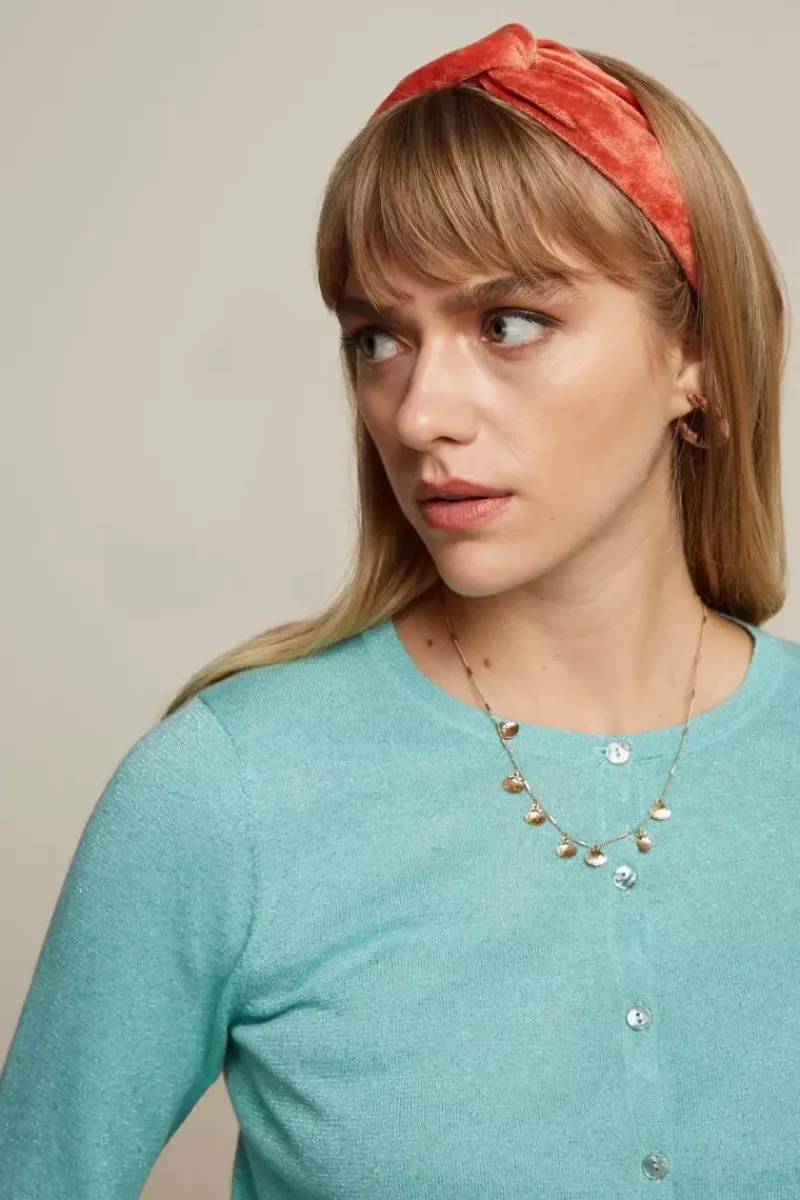 King Louie Vintage Accessoires<Twist Hairband Uni Pepper Langoustino Orange