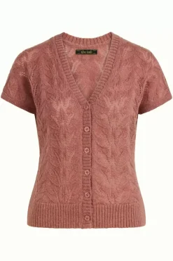 King Louie Vesten<V Button Top Farfalle Rosette