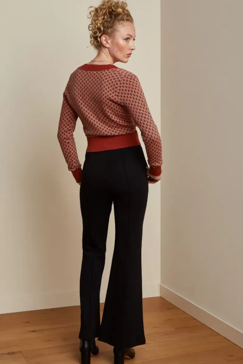 King Louie Vesten<V Neck Top Backstage Pine Green