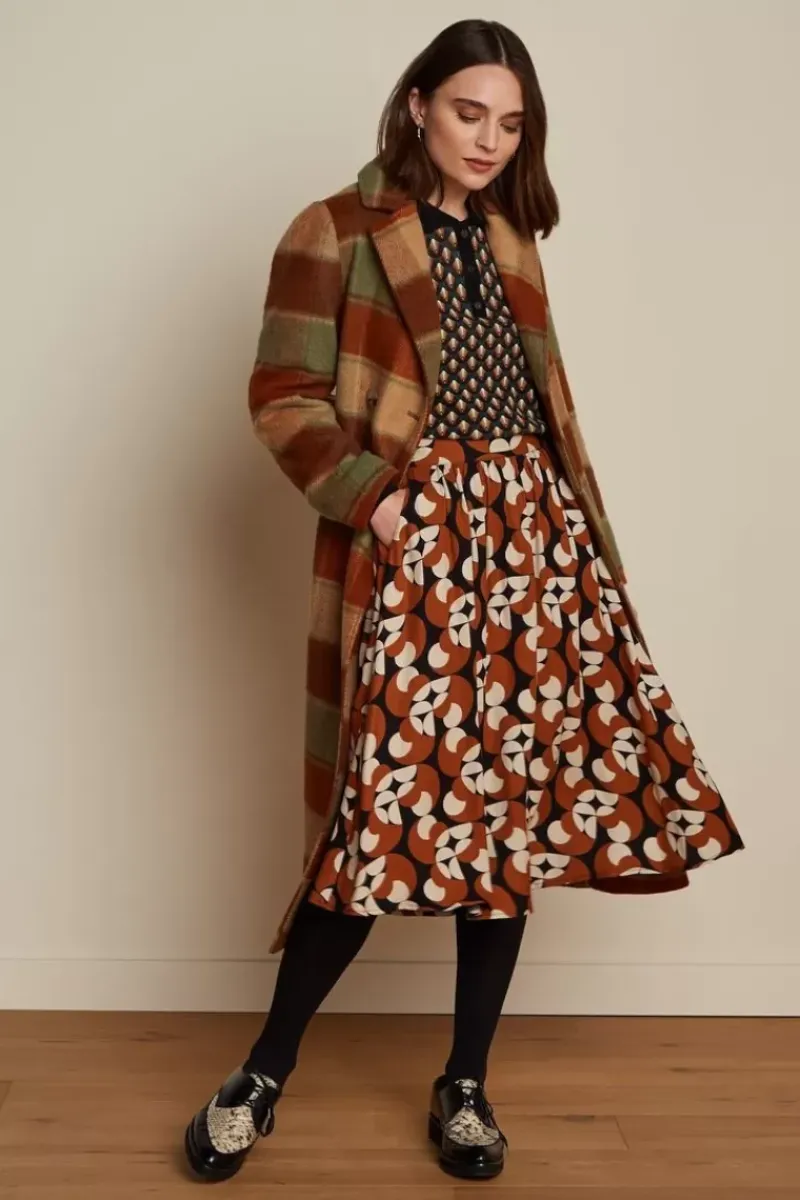 King Louie Rokken<Valeria Skirt Bassline Black
