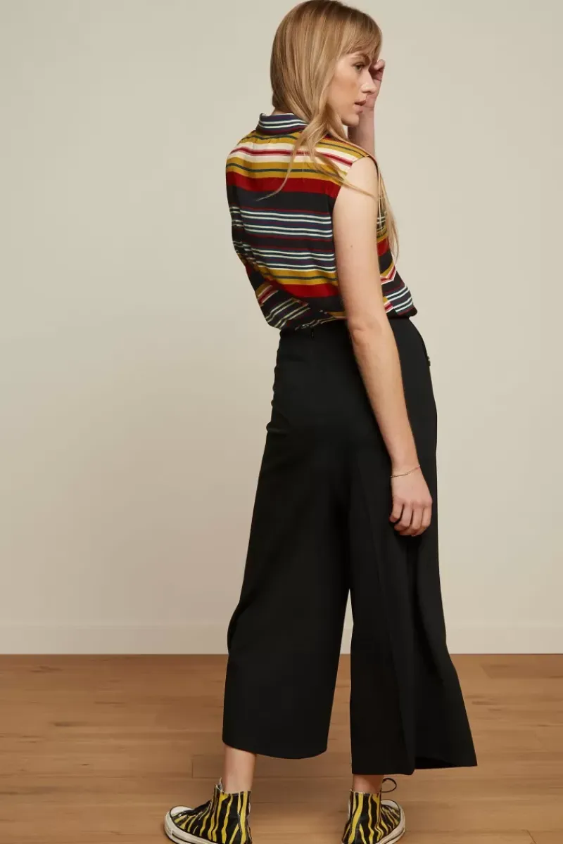 King Louie Blouses<Viv Blouse Maxim Stripe Black