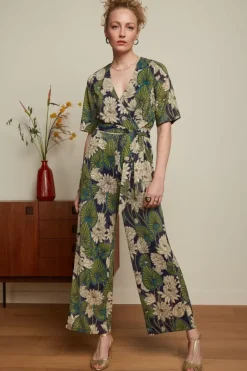 King Louie Jumpsuits<Zita Jumpsuit La Romana Ink Blue
