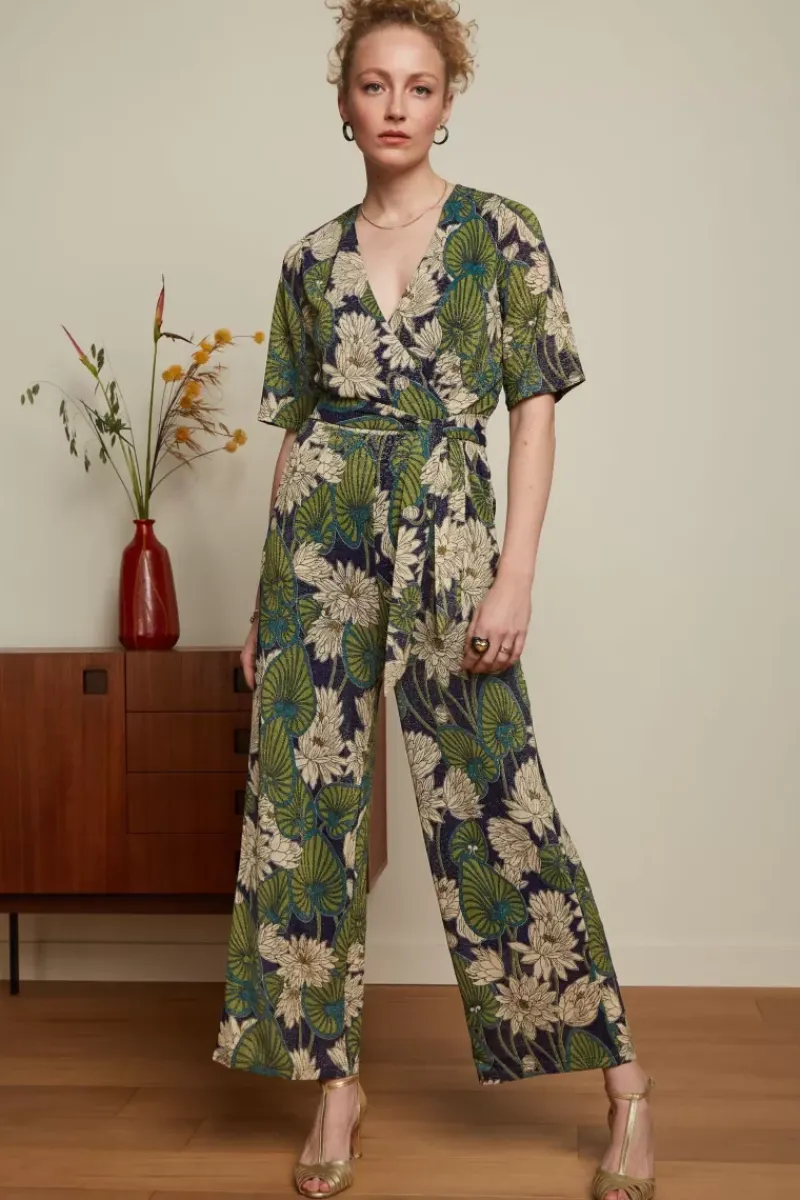 King Louie Jumpsuits<Zita Jumpsuit La Romana Ink Blue