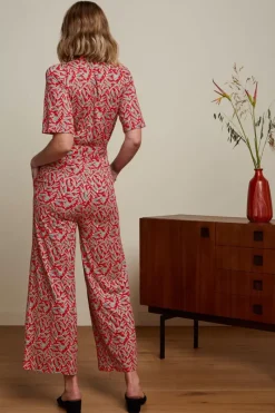 King Louie Jumpsuits<Zita Jumpsuit Pereira Chili Red