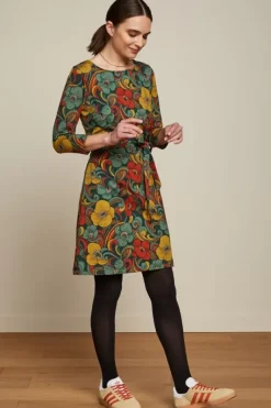 King Louie Jurken<Zoe Dress Uptown Pine Green